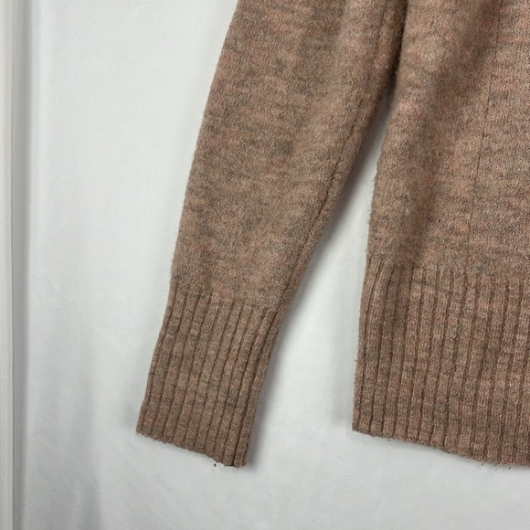 Aritzia The Group Babaton Plutarch Pink Oversized Alpaca-Blend Cowl Neck Sweater - Picture 4 of 12